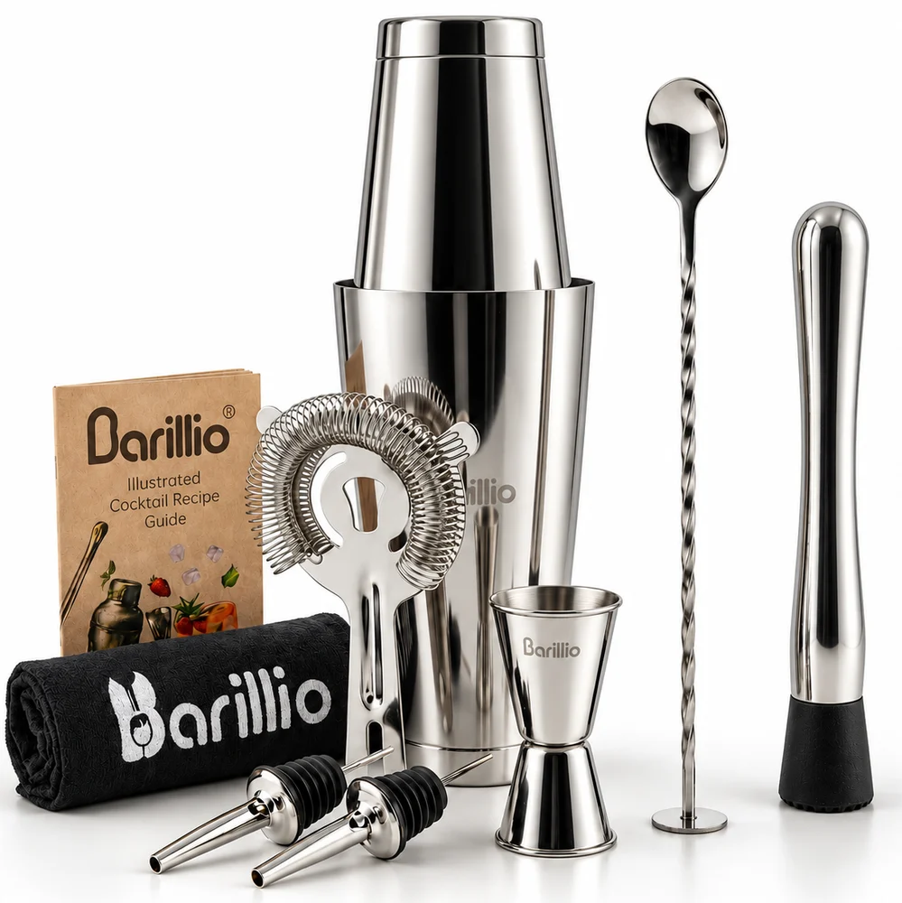Barillio Boston Shaker Cocktail Shaker Set