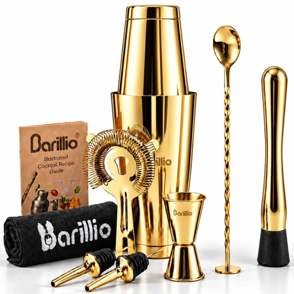 Barillio Elite Boston Cocktail Shaker Set