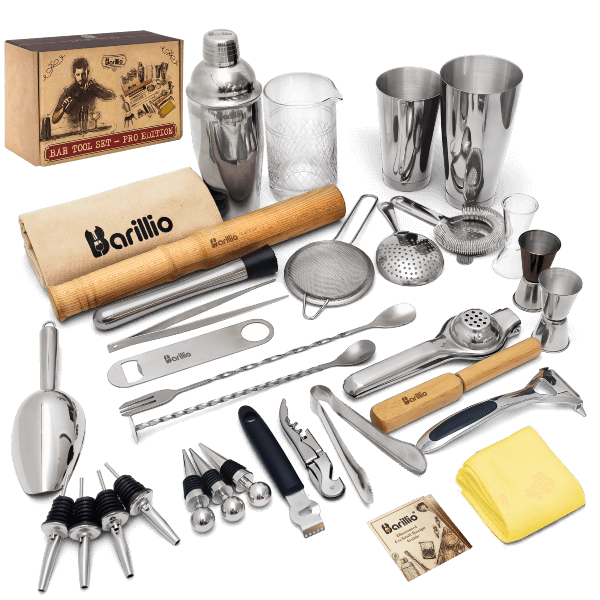 20 PIECE BARTENDER'S BAR SET  FREE SHIPPING US ONLY 