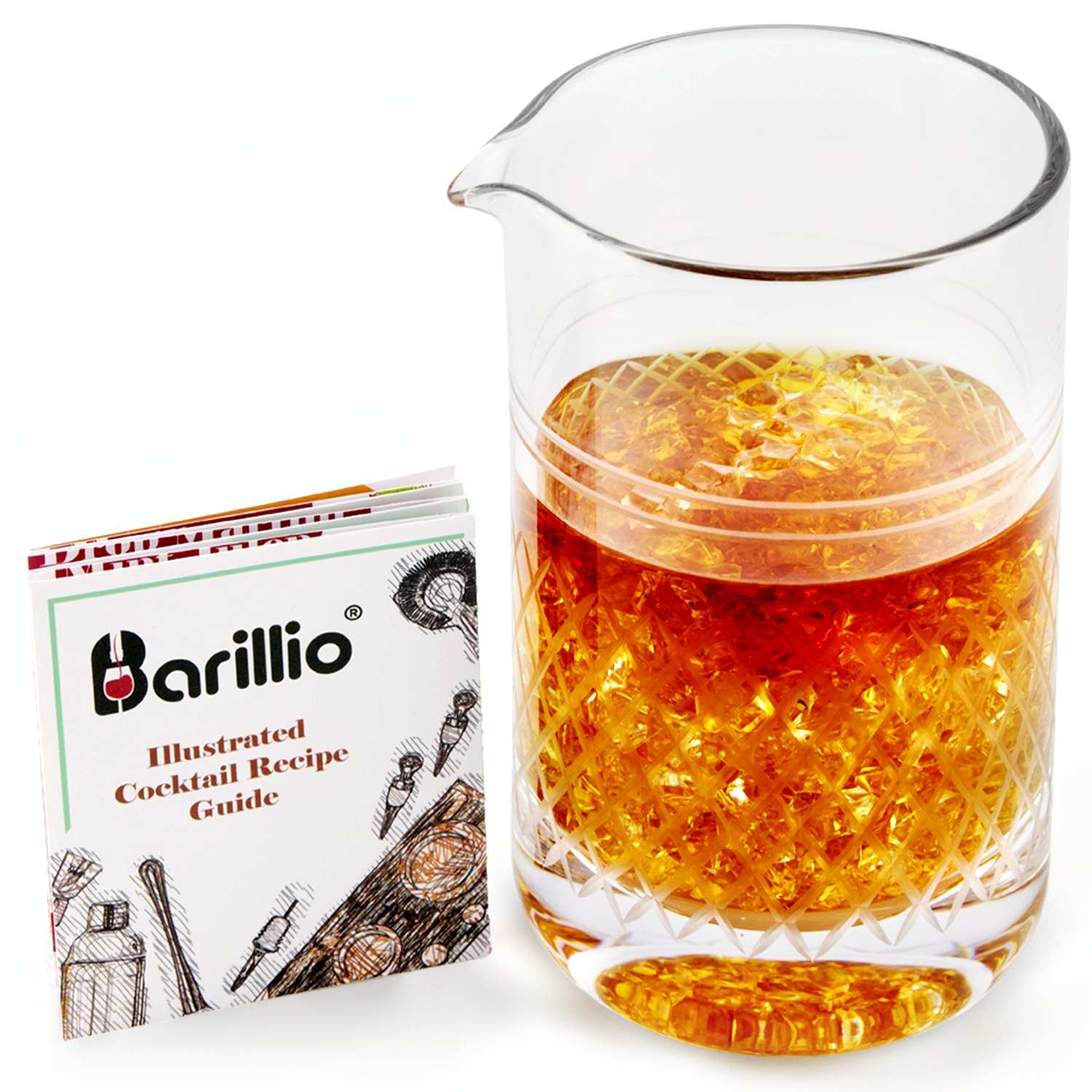 Barillio® Crystal Cocktail Mixing Glass
