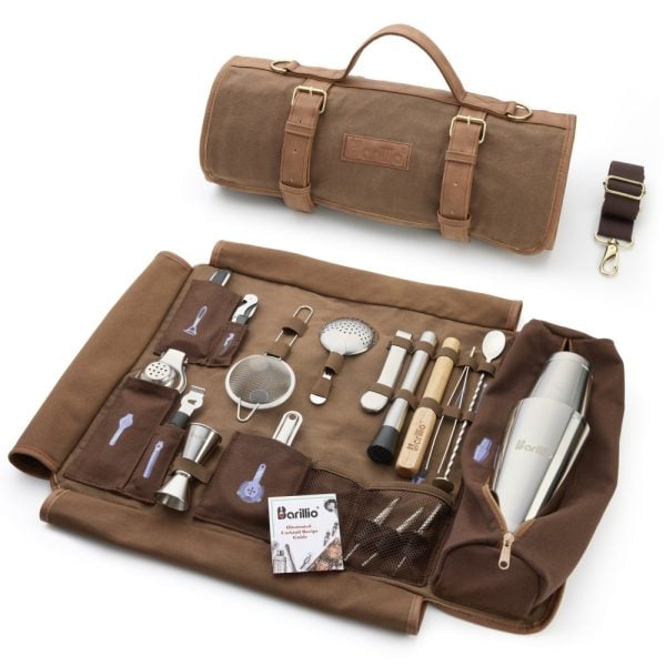 Barillio® Travel Bartender Kit With Canvas Bag