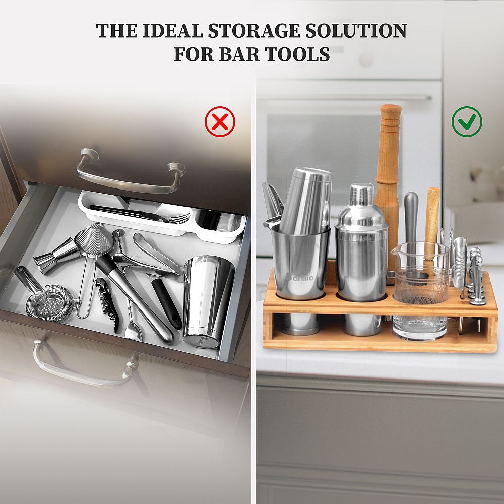 Barillio Complete Bar Tool Set - Pro Edition - Stand Only