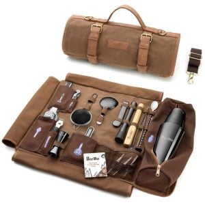 Barillio® Travel Black Bartender Kit With Canvas Bag