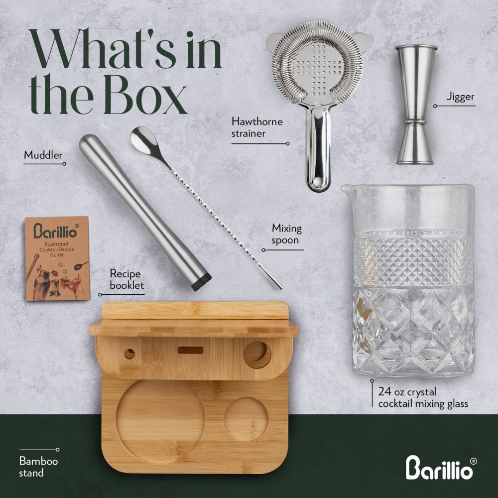 Barillio Cocktail Mixing Glass - Thumbnail 5