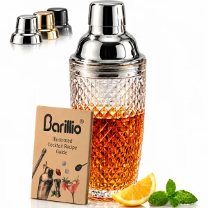 Barillio® Glass Cocktail Shaker 14Oz