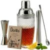 Barillio® Glass Cocktail Shaker Set 14Oz