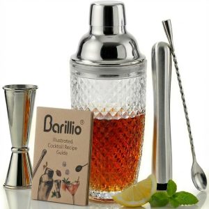 Barillio® Glass Cocktail Shaker Set 14Oz