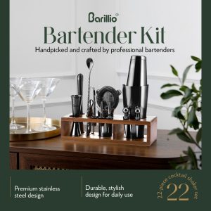 Shop Bar Tools, Cocktail Shakers & Bartender Kits | Barillio